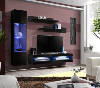Комплект мебели в гостиную ASM FLY R 23 ZZ FY R6 Черный из Польши