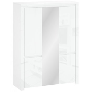 Шафа з дзеркалом Mebelbos Lingo 5d [F] білий глянець
