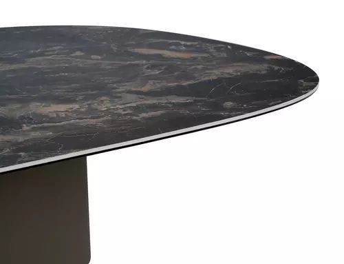 Журнальный столик Bello A Signal 140&times;80&times;38, черный, закаленное стекло + керамика фото - artos.in.ua