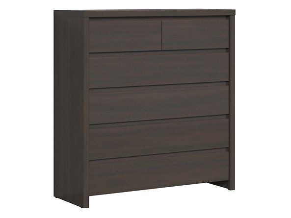 Комод BRW Kaspian S128-KOM6S-WE/WE, венге, из Польши фото - artos.in.ua