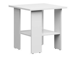 Журнальный столик BRW Nepo Plus S435-LAW/55-BI, 55&times;55 см, белый фото - artos.in.ua