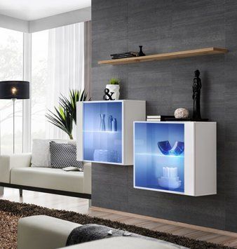 Комод ASM Switch SB III 27 WWT SW SB3, белый матовый, белый глянцевый, дуб Wotan, дуб Wotan пвх фото - artos.in.ua
