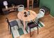 Розкладний стіл RINGO Дуб, круглий шпонований МДФ Halmar Польща