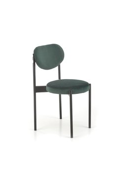 Металлический стул K509 бархатная ткань зеленый Halmar Польша