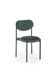 Металевий стілець K509 оксамитова тканина зелений Halmar Польща