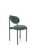 Металевий стілець K509 оксамитова тканина зелений Halmar Польща