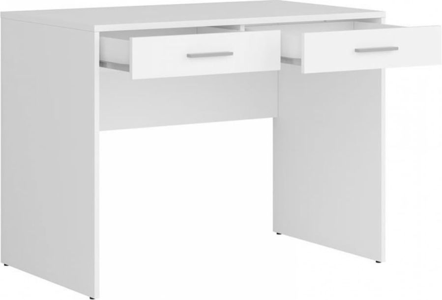 Письмовий стіл BRW Nepo Plus Білий з 2-ма ящиками