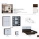 Модульна спальня Марія &mdash; модулі, кольори та габарити