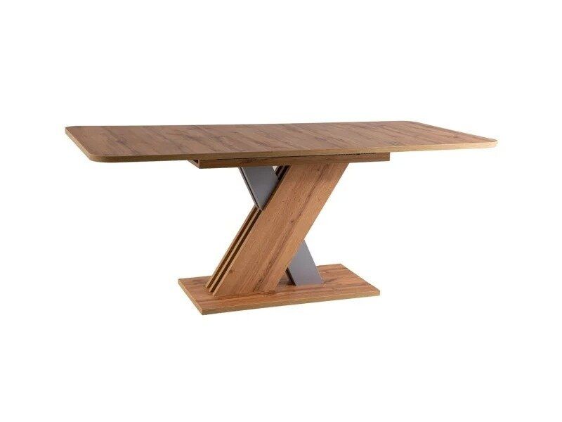 Стильний обідній стіл EXEL SIGNAL 140x85 Дуб ламінований у скандинавському стилі.