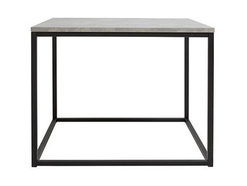 Журнальный столик BRW Aroz D05034-LAW/69-BCJ, светло-серый/черный бетон Чикаго, из Польши