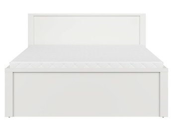 Ліжко BRW Kaspian S128-LOZ / 160 / T-BI / BI, білий,