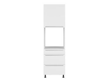 Кухонний корпус BRW Iris K10-FB_DPS_60/207_2STB/STB/P-BAL/BISM, білий супер мат, альпійський білий фото - artos.in.ua