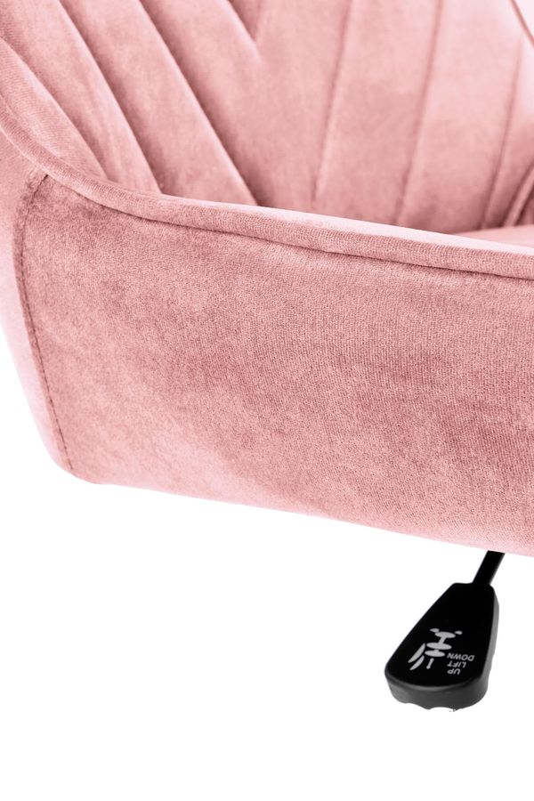 Кресло Rico для молодежи розовый бархат Halmar Польша