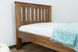 Деревянная односпальная кровать Жасмин с низким изножьем