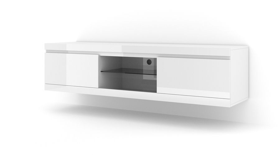 Мобільна тумба NET 180 білий мат/білий глянець BIM FURNITURE фото - artos.in.ua