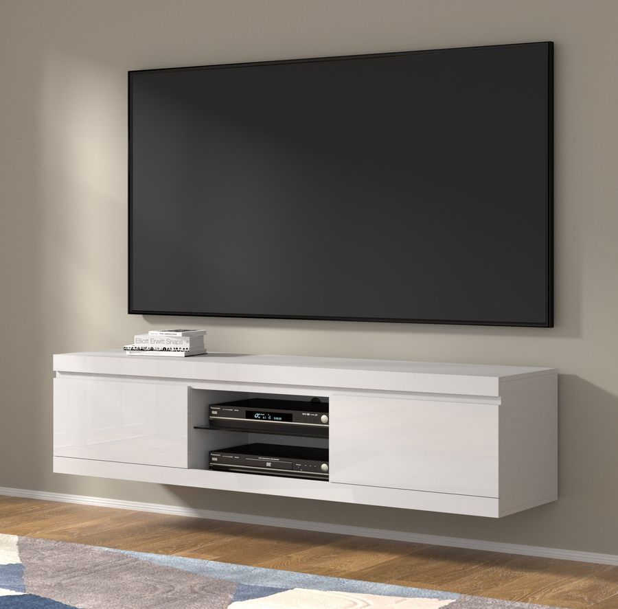 Мобільна тумба NET 180 білий мат/білий глянець BIM FURNITURE фото - artos.in.ua