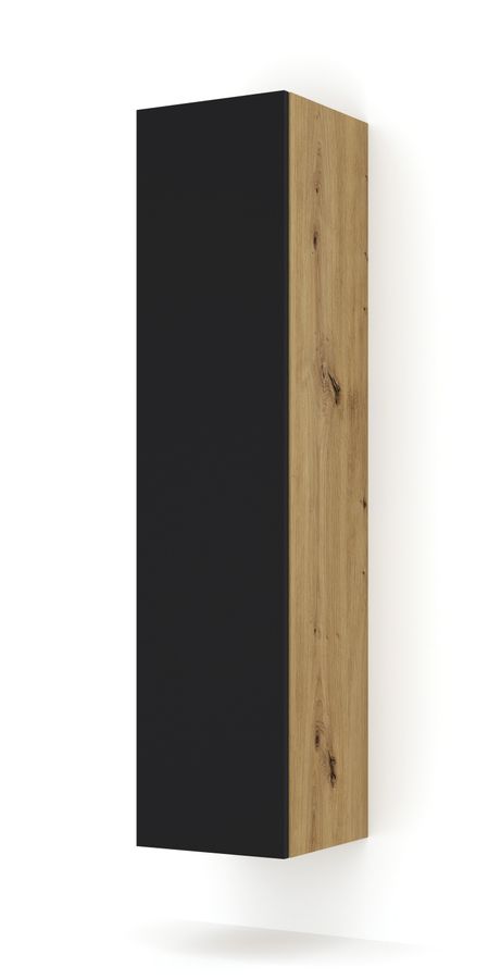 Навісний пенал DUO 150 дуб артизан/чорний Bim Furniture