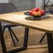 Стол для 6 людей на кухню Valentino 120x80см SIGNAL в стиле лофт Польша