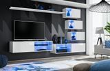 Комплект мебели в гостиную ASM Switch XXIV 26 WW SW 24 Белый матовый из Польши фото - artos.in.ua