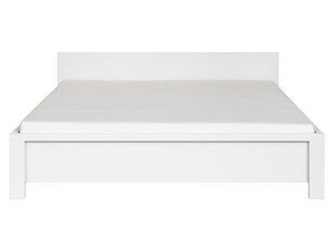 Кровать BRW Kaspian S128-LOZ/160-BI/BIM, белый/белый мат, из Польши фото - artos.in.ua