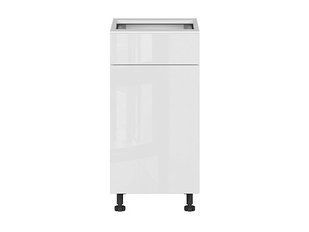 Нижня кухонна тумба BRW Top Line K10-TV_D1S_40 / 82_L / STB-BAL / BIP, білий глянцевий / альпійський білий, фото - artos.in.ua