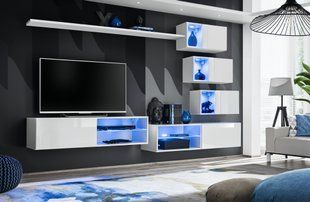 Комплект меблів у вітальню ASM Switch XXIV 26 WW SW 24 Білий матовий фото - artos.in.ua