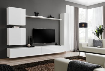 Комплект мебели в гостиную ASM Switch VIII 26 WW SW 8 Белый матовый из Польши