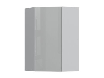 Верхняя кухонная тумба BRW Top Line K10-TV_GNWU_60/95_P-SZG/SP, серый глянец/серый гренола, из Польши