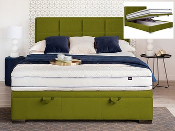 Ліжко Signal Maison 160X200 зелений / хром Польща