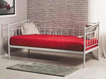 Металеві ліжка фото Диван-ліжко металеве BIRMA SIGNAL 90x200 чорна Польща - artos.in.ua