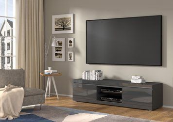 Мобильная тумба NET 180 графит BIM FURNITURE фото - artos.in.ua