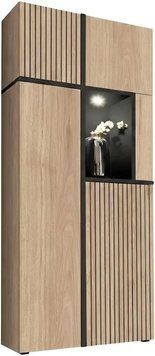 Витрина низкая ASM Cross HJZ CS WSN, Hickory Jackson / черный фото - artos.in.ua