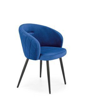 Стул K430 темно-синий фото - artos.in.ua