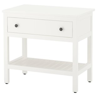 ИКЕА Открытая тумба под умывальником с выдвижным ящиком. HEMNES ХЕМНЭС, 303.966.98 фото - artos.in.ua