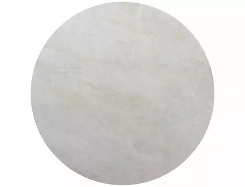 Обеденный стол Porto Ceramic Signal 120&times;120&times;76, бежевый глянец, закаленное стекло + керамика фото - artos.in.ua