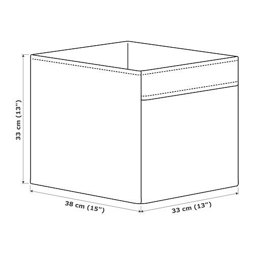 ИКЕА Коробка DRÖNA ДРЁНА, 104.439.74 фото - artos.in.ua