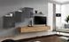Комплект мебели в гостиную ASM Switch X GWT SW 10, графит, дуб Wotan фото - artos.in.ua