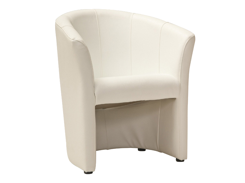 Зручне крісло для відпочинку TM-1 SIGNAL кремова тканина Польща