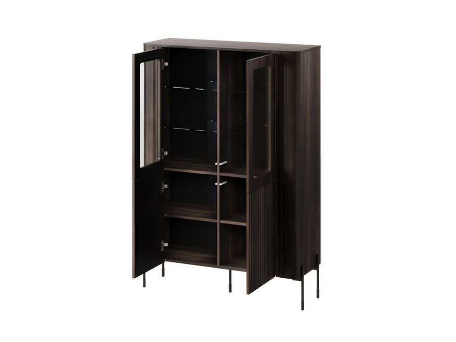 Витрина для гостиной VERA 110 CAMA дубовый оттенок фото - artos.in.ua