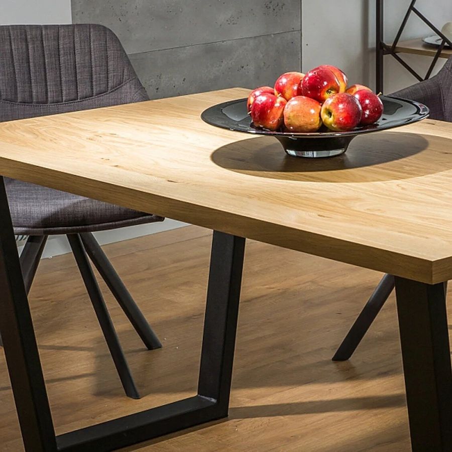 Большой обеденный стол Valentino 150x90см SIGNAL из натурального дерева Польша
