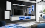 Комплект мебели в гостиную ASM Switch XXV 26 WW SW 25 Белый матовый из Польши фото - artos.in.ua
