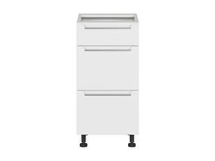 Нижня кухонна тумба BRW Iris K10-FB_D3S_40 / 82_2SMB / SMB-BAL / BISM, білий супер мат / альпійський білий, фото - artos.in.ua