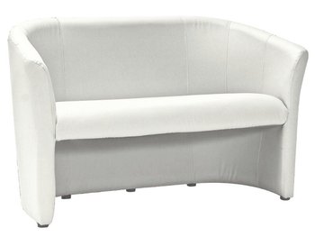 Білий маленький диван у вітальню TM2 SIGNAL 126х60х76 у скандинавському стилі Польща