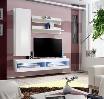 Комплект мебели в гостиную ASM FLY S 23 WW FY S4 Белый матовый из Польши