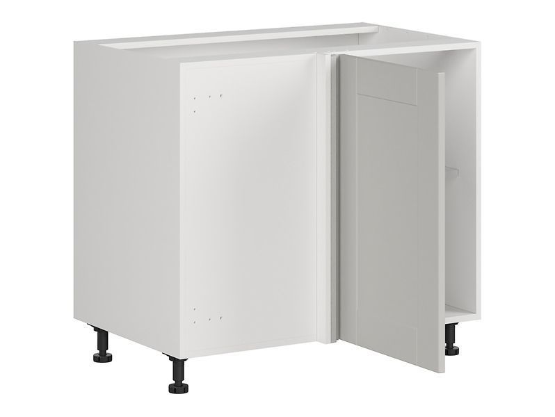 Тумба кухонная нижняя угловая BRW Edan 105&times;60 &mdash; альпийский белый / кашемир, левое открывание фото - artos.in.ua