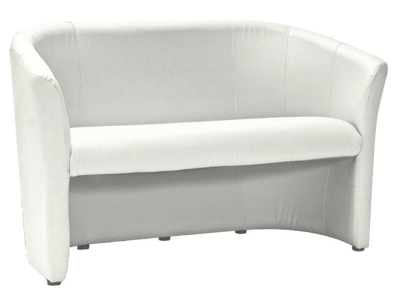 Белый маленький диван в гостиную TM2 SIGNAL 126х60х76 в скандинавском стиле Польша