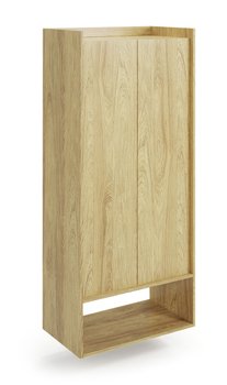 Навесный шкаф MOBIUS 2D корпус: натуральный гикори, фасады - натуральный гикори Halmar Польша