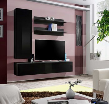 Комплект мебели в гостиную ASM FLY H 23 ZZ FY H1 Черный из Польши