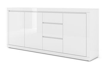 Комод в гостиную BELLO BIANCO 4 белый BIM FURNITURE фото - artos.in.ua