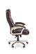 Кресло для кабинета Desmond механизм Tilt, металл серый/экокожа коричневый Halmar Польша